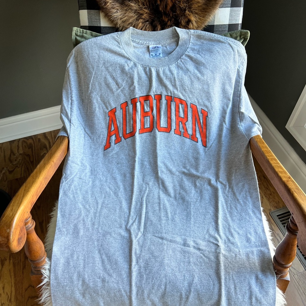 Gray Auburn Men's Shirt